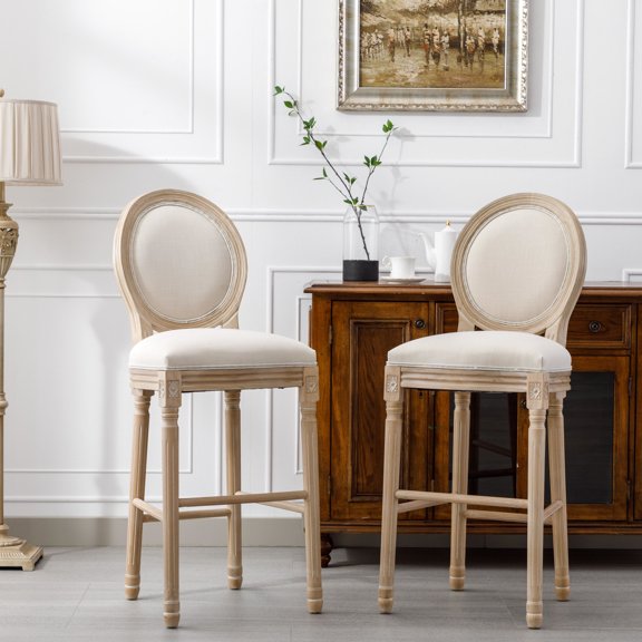 Solid Construction - Ergonomic Design for Body - Indoor/Outdoor Bar - Supportive Seating