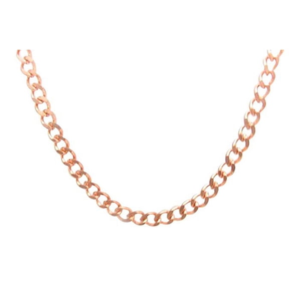 Solid Copper Chain CN660G - 3/16" wide - Available in 30 inch lengths
