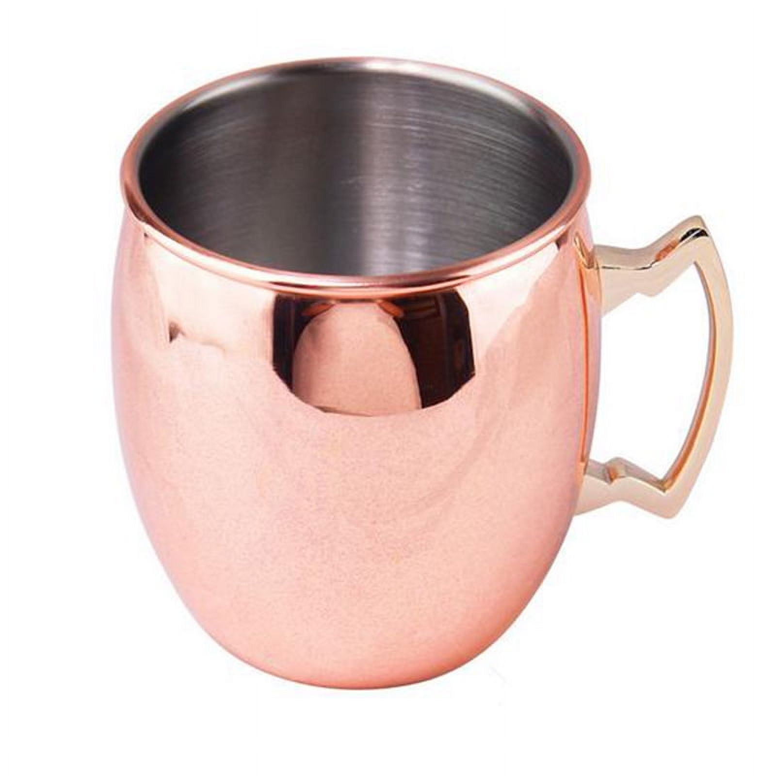 Solid Copper Moscow Mule Mugs, 18 Ounce Unlined Mug, Drinking Cup