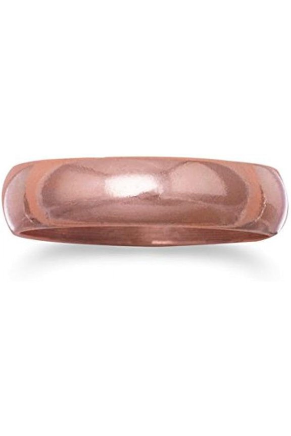 Solid Copper Ring 4.8 mm Made in USA