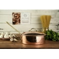 thumbnail image 1 of Solid Copper Saucepan with Lid | Handmade Copper Pan Cooking Pot | Handled Turkish Copper Kitchen Utensil Sets, 1 of 7
