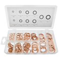 thumbnail image 1 of Solid Copper Washers Sump Plug Engine Washer Set 6mm - 24mm 140pc AST08, 1 of 1
