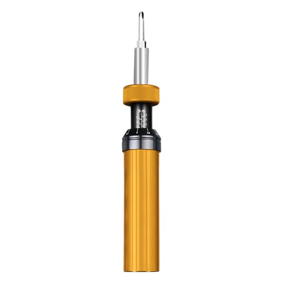 Solid Coppers Steel Torques Screwdriver Double Rotation Control Nonslip Grip