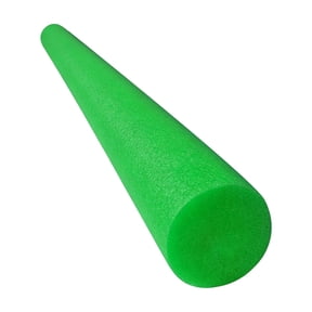 Solid Core Foam Noodle High Buoyancy Swim Float 3 x 59 in Durable EPE Pearl Rod for Water Training and Craft Projects Green 59Inch