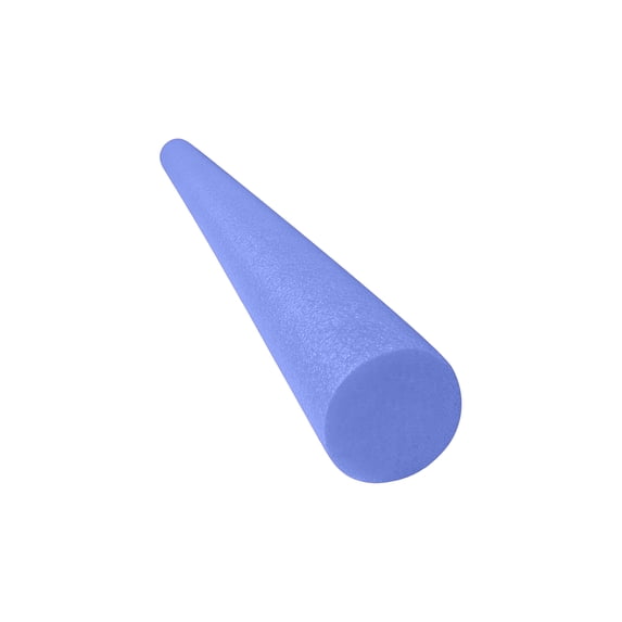 Solid Core Foam Noodle High Buoyancy Swim Float 3 x 59 in Durable EPE Pearl Rod for Water Training and Craft Projects Purple 59Inch