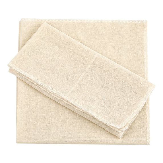 Solid Cotton Fabric Without Shedding Texture Locking Stitched Edges Fabric Suitable For Steaming Bean Curd And Nut Milk