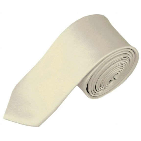 Solid Cream Boy's Necktie