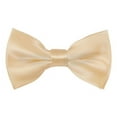 thumbnail image 1 of Solid Cream Men's Pre-Tied Bow Tie, 1 of 6