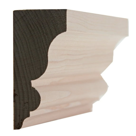 EWSC13 Solid Crown 2-3/4" High x 1-3/8" Deep Moulding. Unfinished