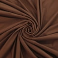 thumbnail image 1 of Solid DBP Fabric - Double Brushed Polyester  4 Way Stretch - Walnut Brown - 1 Yard, 1 of 7