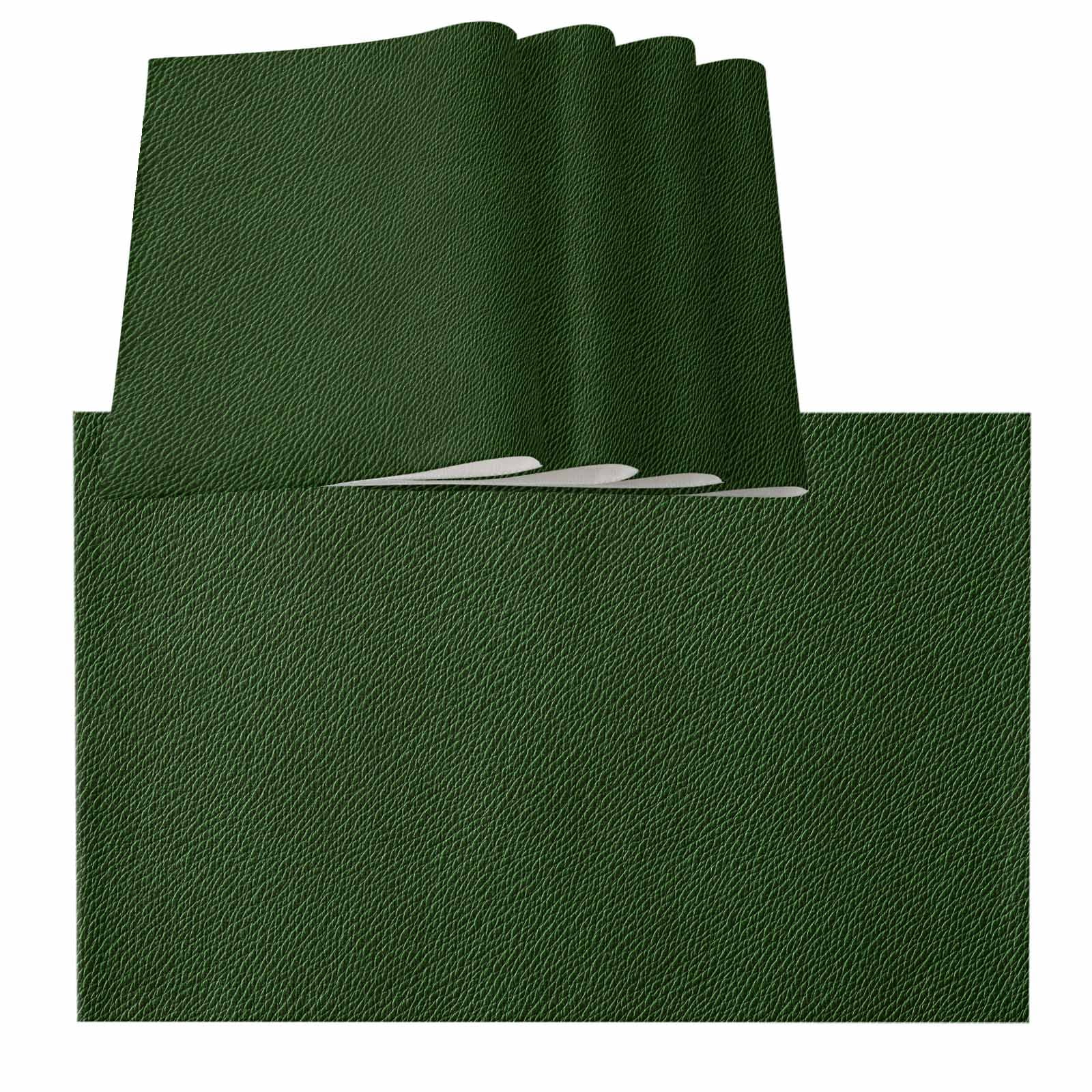 Solid Dark Green Retro Minimalism Abstract Denim Texture Burlap Kitchen ...