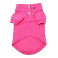 thumbnail image 1 of Solid Dog Polos by Doggie Design - Raspberry Sorbet Small, 1 of 2
