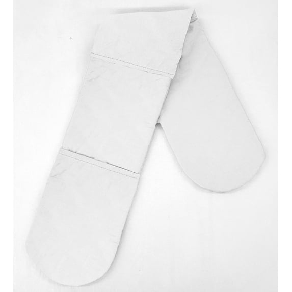 Solid Double Oven Mitt by Penny's Needful Things (White)