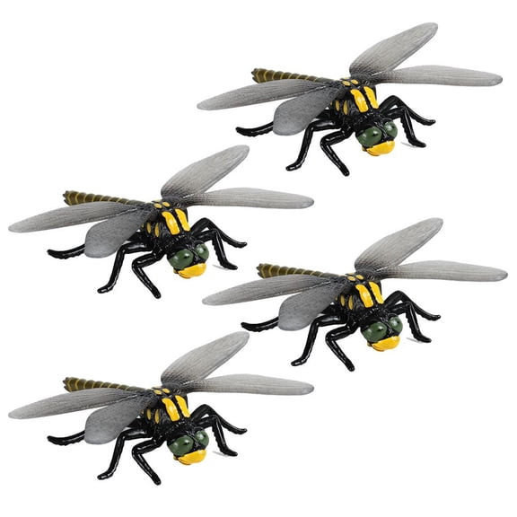 Solid Dragonfly Plastic Toy Micro Landscape Decorative ,д ю⭐ Ornaments Q4L6