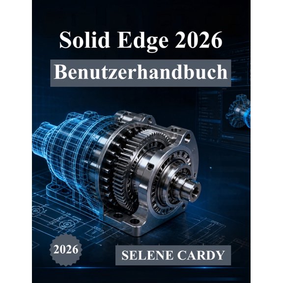 Solid Edge 2026 Benutzerhandbuch: Das vollstndige Schritt-fr-Schritt-Handbuch fr 3D-Design, Simulation und Fertigung, (Paperback)