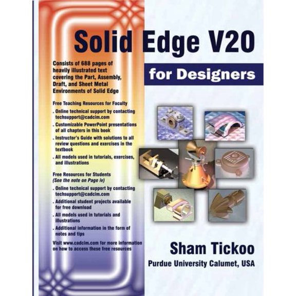 Pre-Owned Solid Edge V20 for Designers (Paperback) 1932709487 9781932709483