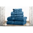 thumbnail image 1 of Solid Egyptian Cotton 6-Piece Towel Set - Denim Blue, 1 of 4