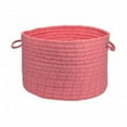 thumbnail image 1 of Solid Fabric Basket - Coral 14''x10'', 1 of 1