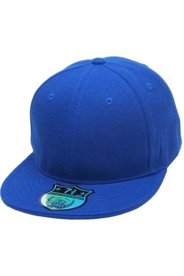KBETHOS Berretto Baseball Visiera Piatta Unisex - 9 Taglie E 20 Colori - Cappello Acrilico Protezione UV - KNW-2364 Black