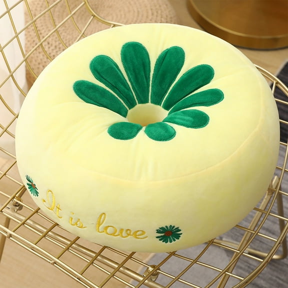 Solid Foam Chair Cushion | Super Soft, Breathable Seat Pad 15x15 Inch | Cotton Blend, Portable, Comfort Support for Dining, Kitchen, Living Room, Bedroom, Multi-Color Options