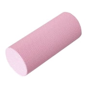 Solid Foam Yoga Column Massage Roller, Muscle Recovery Foam Roller for Yoga Pilates Barre Fitness, Home Gym Travel UsePink,30x12.5cm