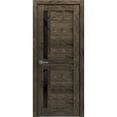thumbnail image 1 of Interior Solid French Door Frosted Glass | Veregio 7588 Cognac Oak | Single Regular Panel Frame Trims Handle | Bathroom Bedroom Sturdy Doors -36" x 80", 1 of 5