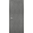 thumbnail image 1 of Solid French Door 42 x 80 inches | Planum 0010 Concrete | Single Regular Panel Frame Trims Handle | Bathroom Bedroom Sturdy Doors, 1 of 4