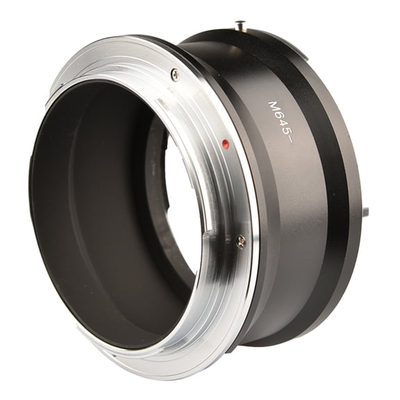 Solid Full Metal Mount Lens Adapter for Mamiya 645 M645 Support AV / for M Mode Securely Fit Lens Adapter Ring