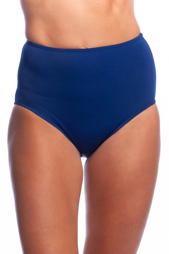 Solid Full Pant Bikini Bottom