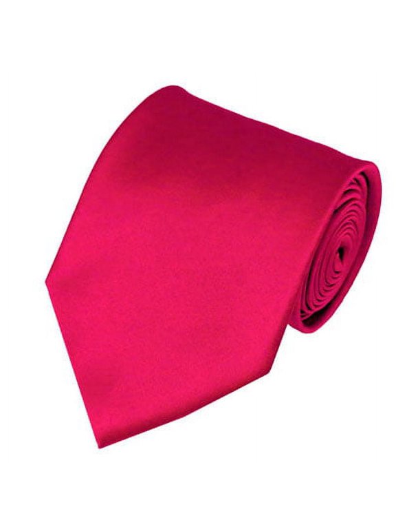 Solid Fuschia X-Long Men's Necktie