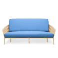 thumbnail image 1 of Solid Futon Cover Slipcover Fit 6"- 8" Futon Mattresses Light Blue, Twin Size 39x75 Inch, 1 of 9
