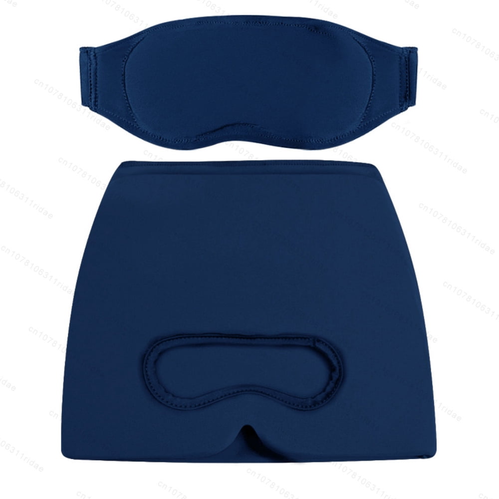 Solid Gel Cap for Hot or Cold Compress, Eye Ice Mask for Sleep and Headache Relief, Reusable Cooling Hat for Pressure and Sinus Comfort