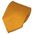 thumbnail image 1 of Solid Gold Bar Traditional Men's Necktie, 1 of 5