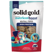 Solid Gold Beef Meatball Toppers in Gravy for Dogs, 10.5 oz