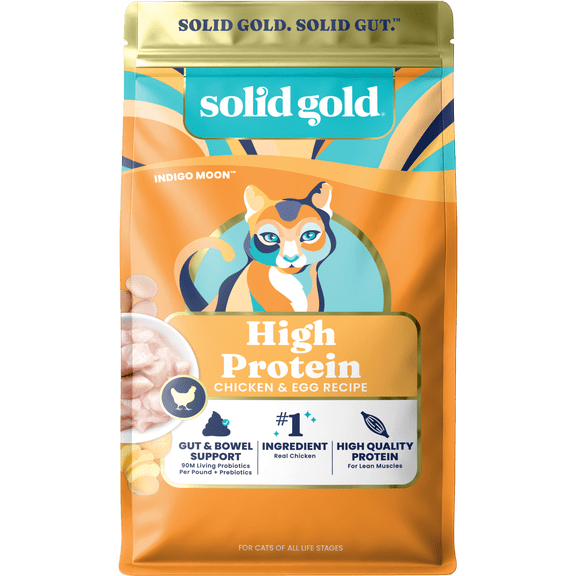Solid Gold Indigo Moon High Protein Dry Cat Food, Chicken 3lb