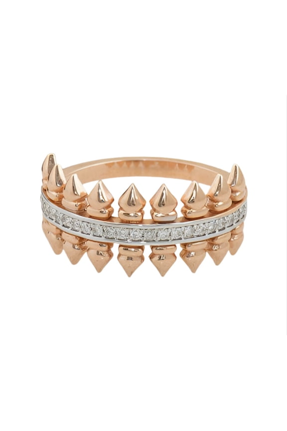 Solid Gold Diamond Custom Ring Special Diamond Ring Anniversary Ring.