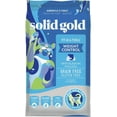 thumbnail image 1 of Solid Gold Fit as a Fiddle Weight Control Dry Cat Food, Low Calorie, Grain Free, Alaskan Pollock, 3lb Bag, 1 of 12
