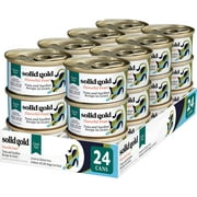 Solid Gold Flavorful Feast Wet Cat Canned Food, Tuna & Sardine, 3oz (24 Count)
