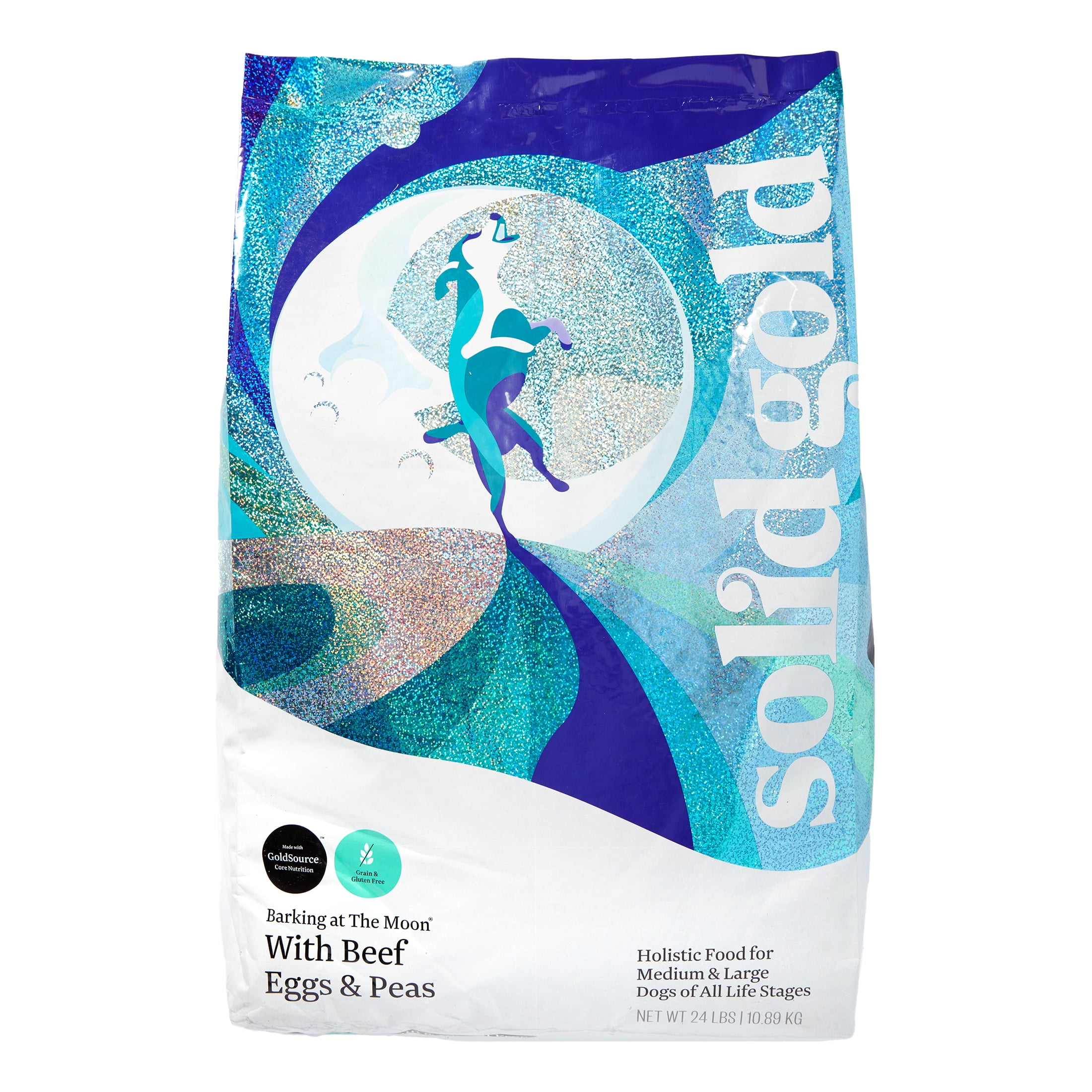 Solid Gold GrainFree Beef & Eggs Barking at the Moon Dry Dog Food, 24