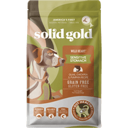 Solid Gold Wild Heart Sensitive Stomach Dry Dog Food, Quail, Chickpea & Pumpkin, 24lb