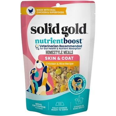 Solid Gold Homestyle Meals, Meal Topper for Dogs, Chicken 9oz