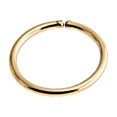Solid Gold Hoop Earrings for Women, Men, Cartilage Huggie Hoop Earrings