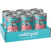 Solid Gold Leaping Water Wet Dog Food, Salmon, 13.2oz Can Case of 6