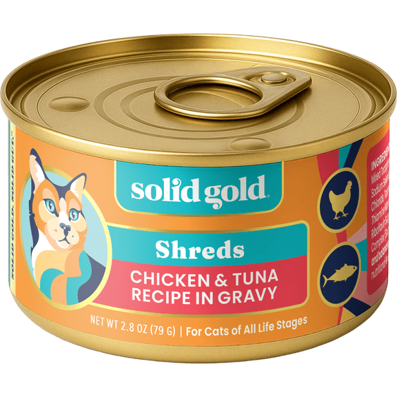 Solid Gold Nature's Harmony Wet Cat Food Chicken & Tuna, 3oz can