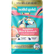Solid Gold Nutrientboost Sensitive Skin & Stomach Salmon Dry Dog Food, 22lb
