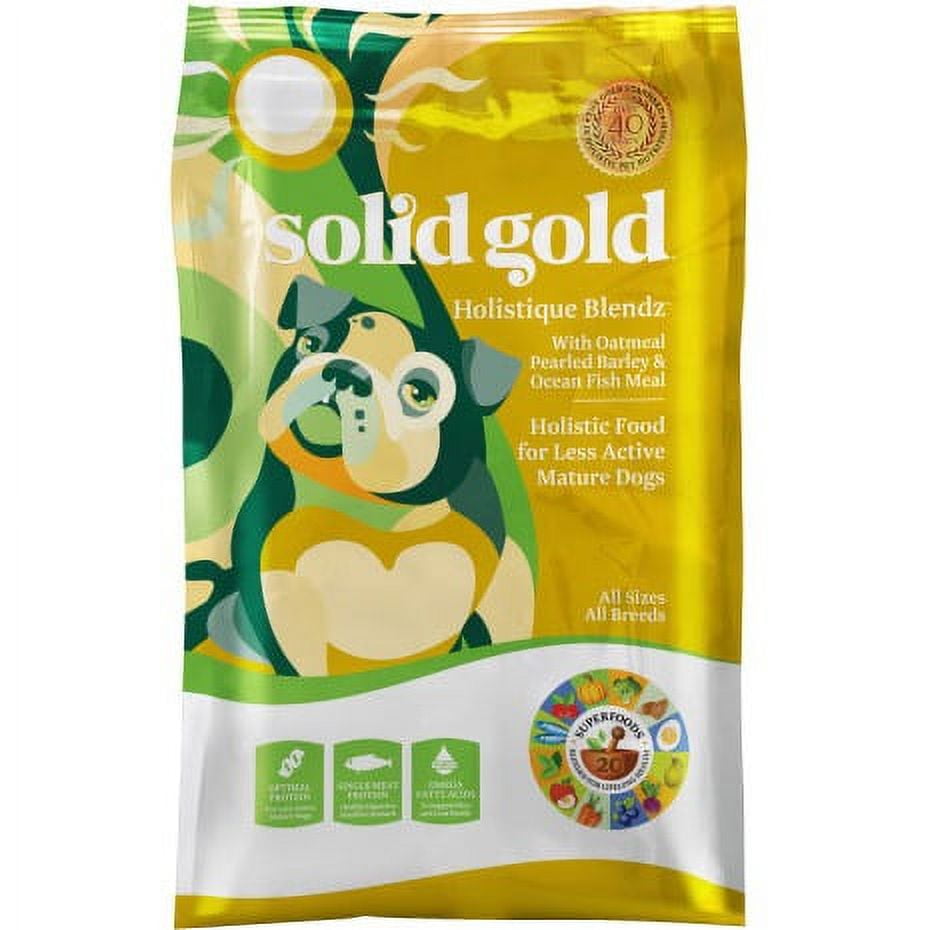 Solid Gold Ocean Fish & Oatmeal Holistique Blendz Senior Dry Dog Food