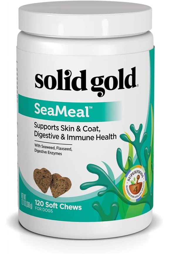SeaMeal Multivitamin for Dogs, 120ct