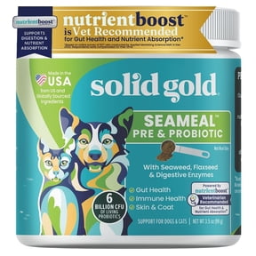 Solid Gold SeaMeal Pre & Probiotic, For Dogs & Cats, 3.5 oz (99 g)