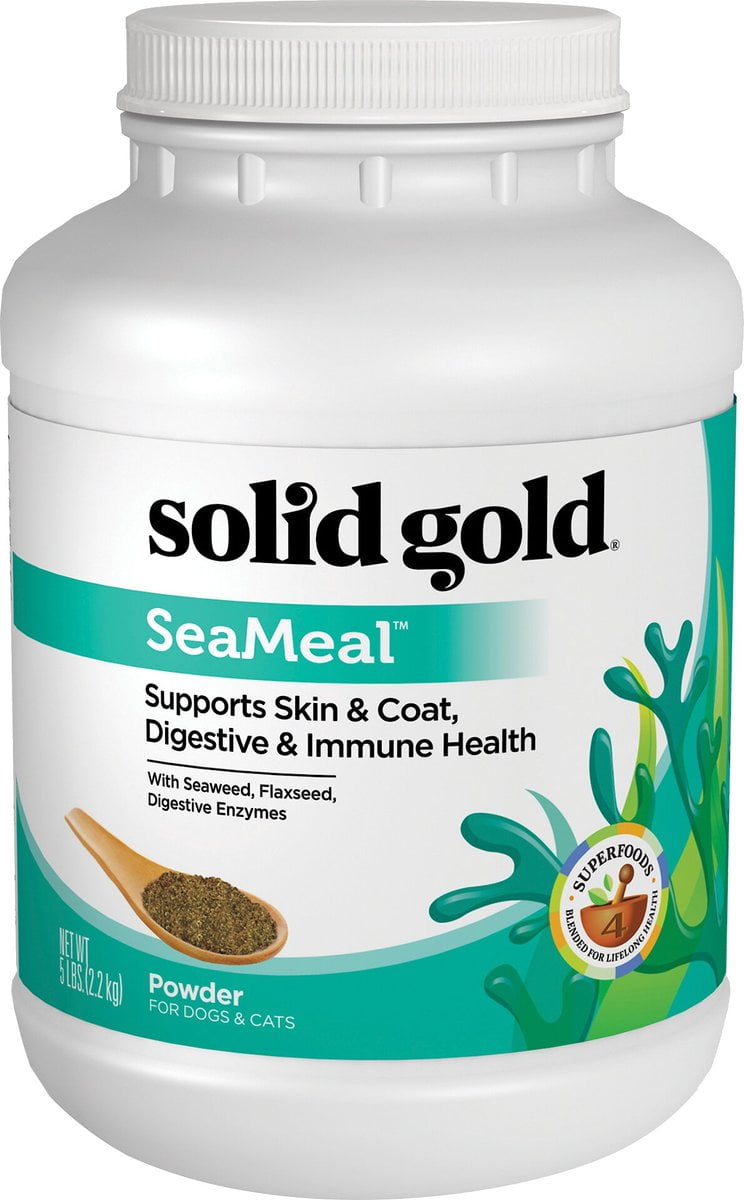 Solid Gold Seameal Nutritional All Breed Dog & Cat Supplement, 5 lb