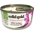 thumbnail image 1 of Solid Gold Tropical Blendz Wet Cat Food, Turkey & Coconut Oil, 3oz, 1 of 6